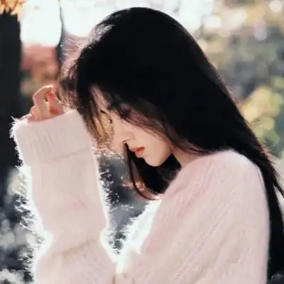 唯美复古森系女孩头像