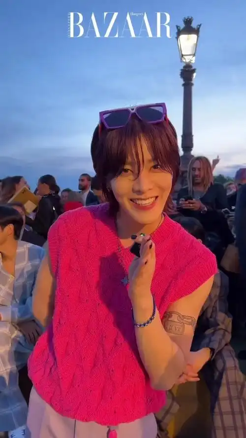 【230620 图片】harpers bazaar singapore 更新 lv春夏24男装秀