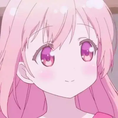 微信头像女生可爱仙女味高清动漫的软妹头像粉色小仙女图片
