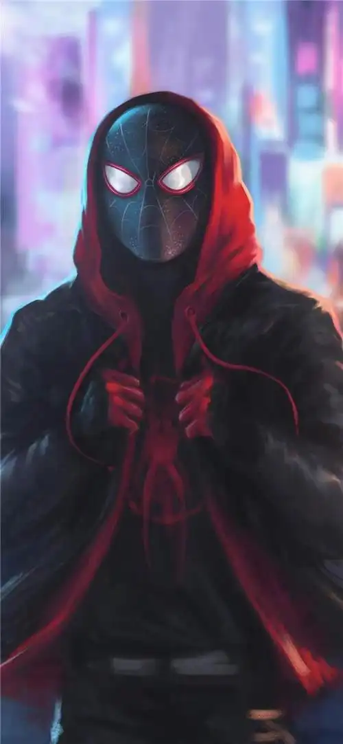 漫威英雄动漫人物蜘蛛侠炫酷图片