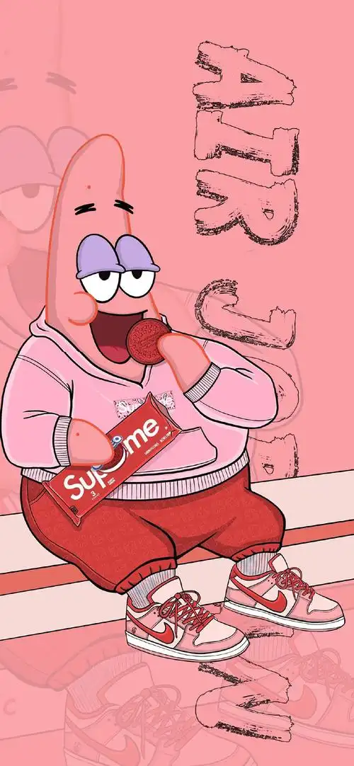 创意潮流卡通人物高清手机壁纸