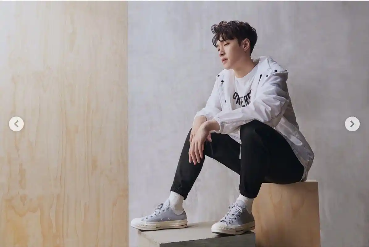 张艺兴代言匡威180501【converse_kr】ins更新代言人相关4p