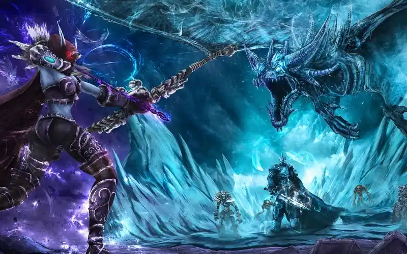 【中文配音】"希尔瓦娜斯大战巫妖王"《魔兽世界 》暗影国度cg预告