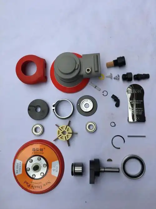 马达组整套方形打磨机配件气动手磨机专用铁保姆品牌抛光研磨机