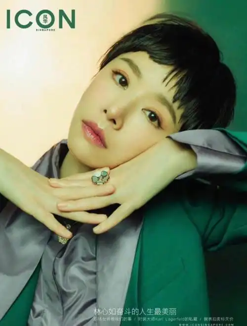 有种换脸叫林心如剪短发本以为会很难看却意外洋气高级