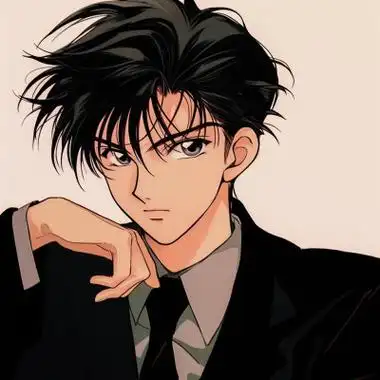 复古旧漫风格高清男生头像图片合集32张_男生动漫头像_头像屋