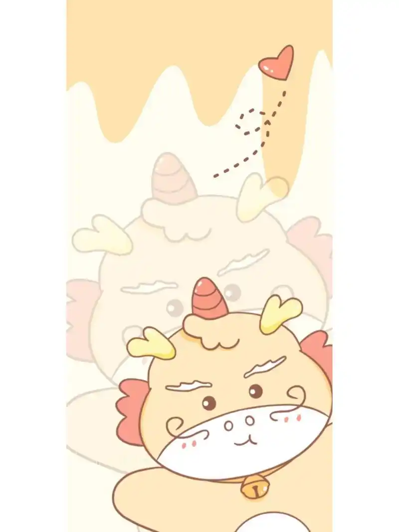 十二生肖 龙年ip 可爱 卡通图案 原创 可爱的小龙 玉子原创设计 私 多