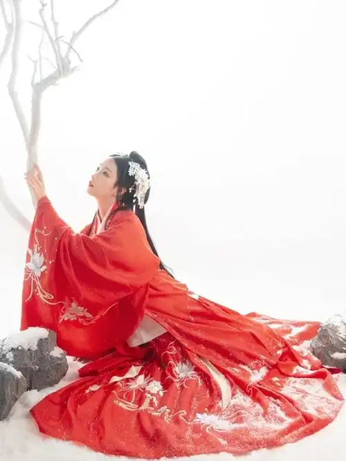 魏晋风度/白衣古风女/红衣古风女