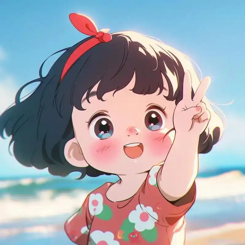 一起来给生活比个耶可爱 头像