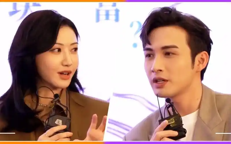 张彬彬采访全程盯景甜,被问游戏女朋友谁重要,回答疑似承认恋情