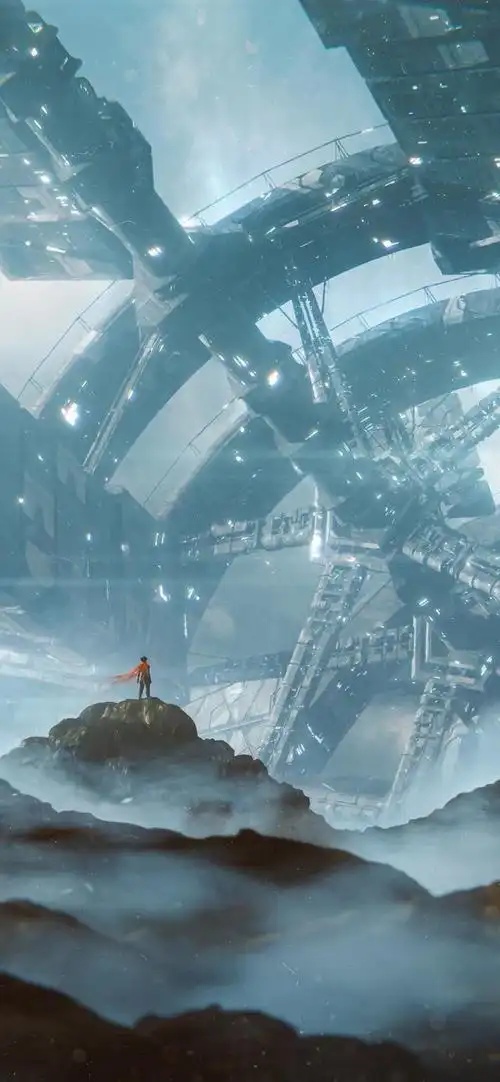 记得查看原图再保存-画师:marco zagara1,壁纸 | 炫酷未来科幻,赛博