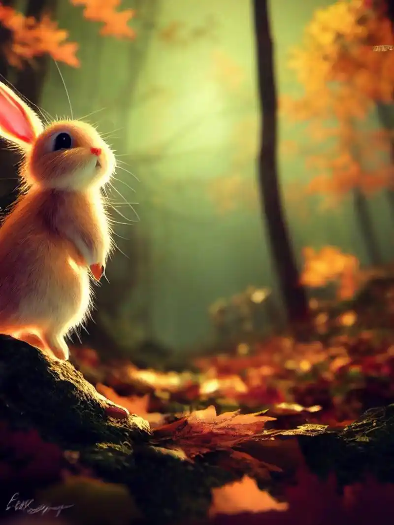 森林里可爱的小动物们 赶在秋分最后一科为大家献上秋天森林的小动物