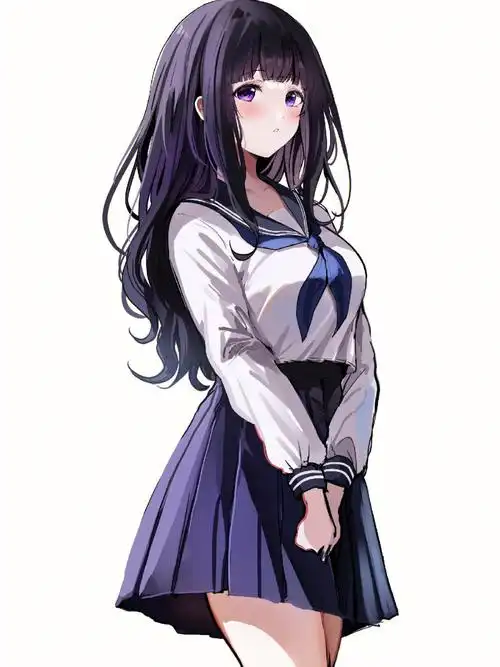 冰菓  #千反田爱瑠  #绘图  #壁纸来源: @mimmi_sak