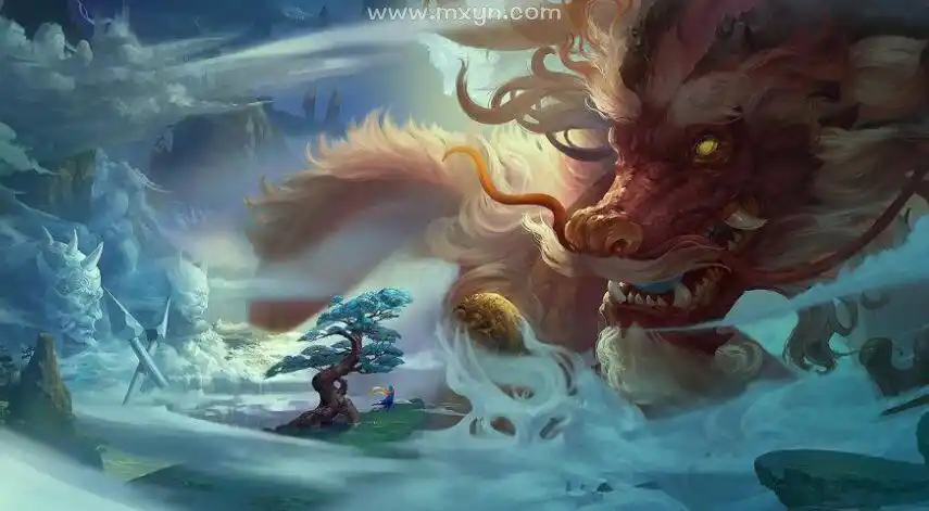 做梦梦见龙在天上飞是什么意思预兆 - 原版周公解梦大全