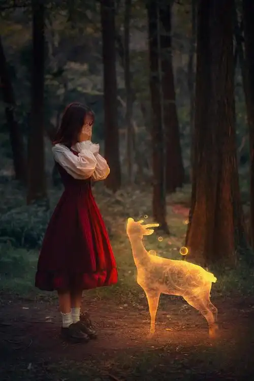 森林里的光|摄影|人像摄影|歌尔geer - 原创作品 - 站酷 (zcool)