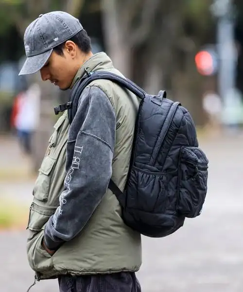 日本代购直送abilityliberaiders合作男式大容量双肩背包双肩背包