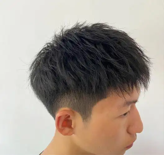 吹干即可#淮南理发店推荐淮南蓝调造型  #淮南发型师推荐蓝调造型辰正