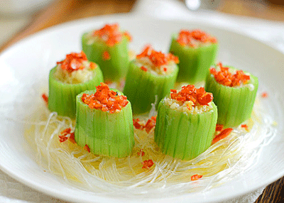 蒜蓉蒸丝瓜做法