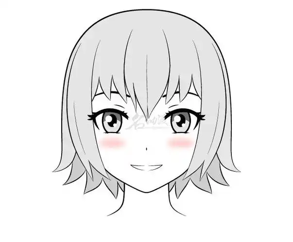 害羞表情入门画法