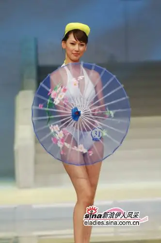 组图:新丝路世模大赛性感泳装秀--31号选手