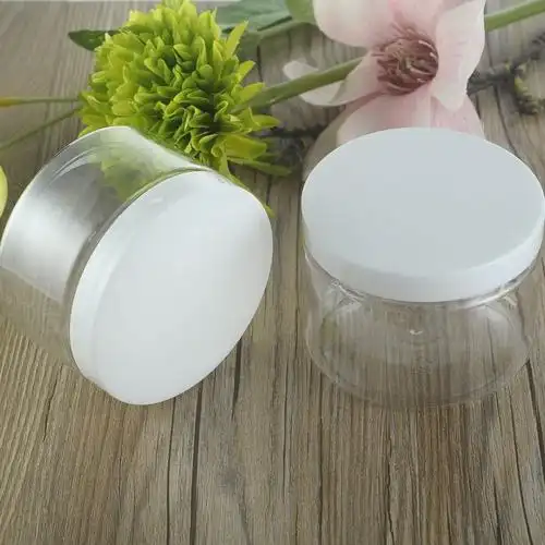 300ml膏霜瓶 膏霜盒 面霜瓶面膜瓶膏体分装瓶塑料空瓶 带内盖