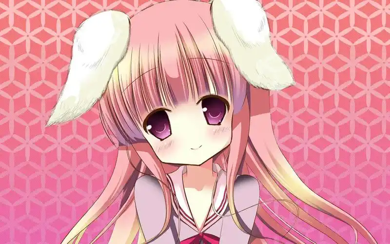 首页 桌面壁纸 卡通动漫 可爱美丽的动漫美女害羞图片电脑桌面壁纸