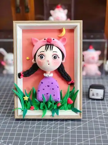 粘土装饰画 超轻粘土装饰画