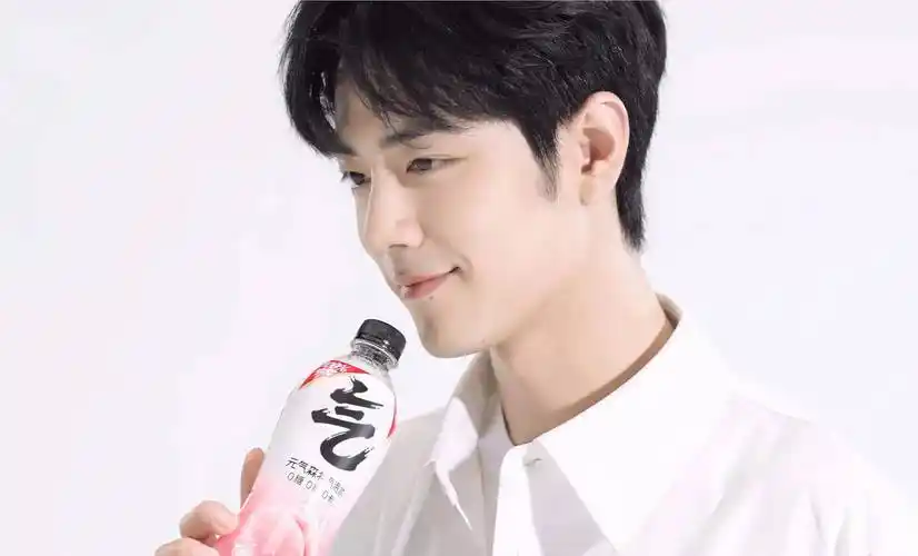 元气森林因肖战海报争议再引风波,王一博剪影引发网友热议