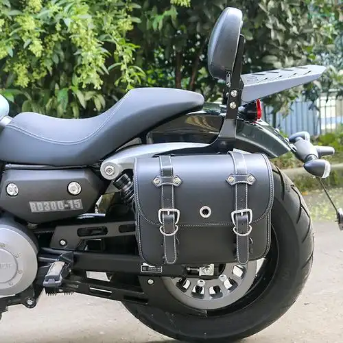 适用于奔达金吉拉300边包z摩托车改装配件防摔杠护杠靠背尾货架