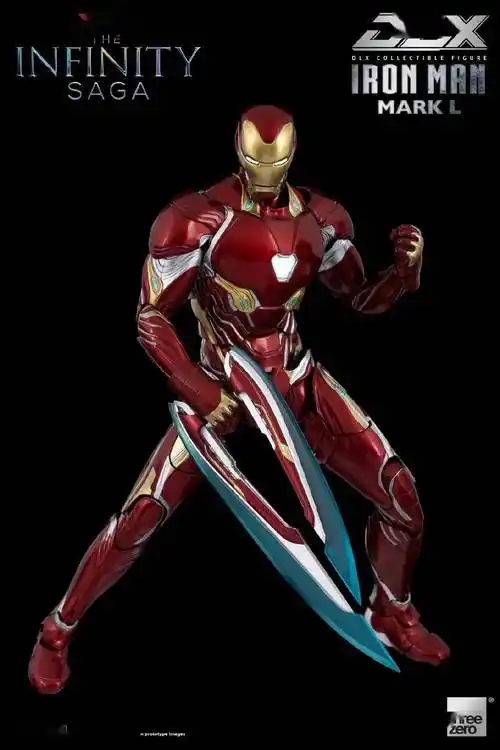 threezerodlx钢铁侠mk50经典纳米战甲出场