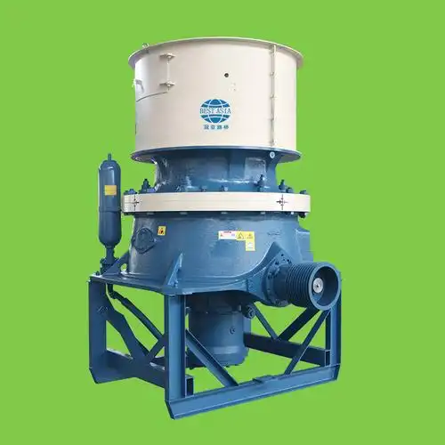 圆锥破碎机800单缸 上海冠亚 600型单缸液压圆锥机