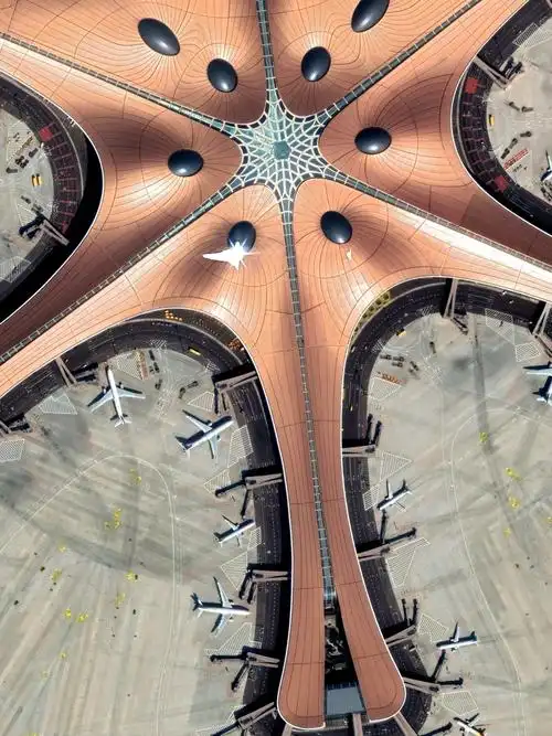 北京大兴国际机场卫星图_腾讯新闻