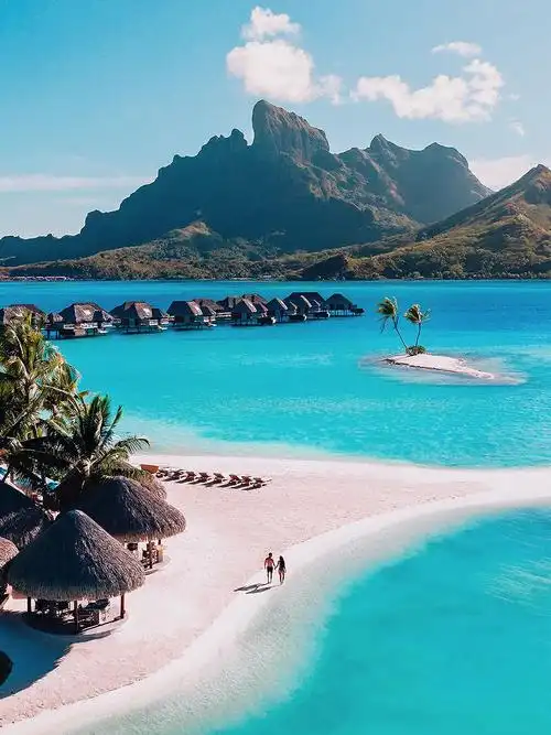 波拉波拉南太平洋珍珠世界最美丽的海岛