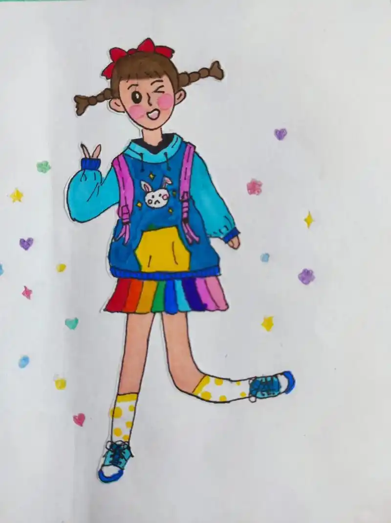 绘画日记《我的好朋友》 - 抖音