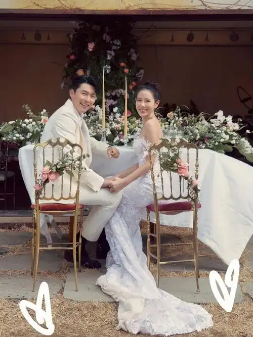 玄彬孙艺珍的婚纱照汇总969907  孙仙是打算一年放一张爆甜婚纱