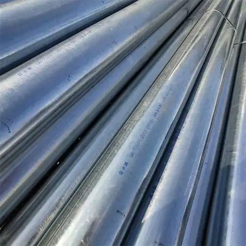 热镀锌管镀锌圆管dn15 dn250消防钢管sc穿线管搭棚48mm架子管铁管 -