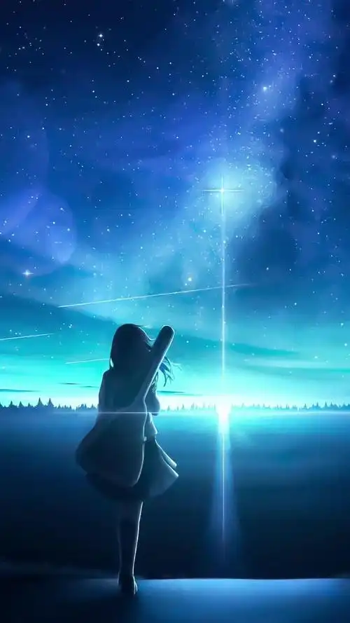 星空 #风景 #治愈 愿你被世俗所影响的心情,在这一瞬间被抹除!