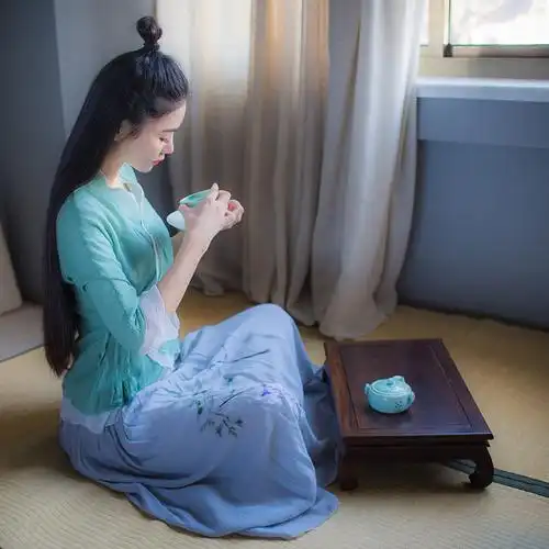 嘉沛妮2017春夏新款茶禅服改良汉服中式女装上衣中国风禅修服ly22