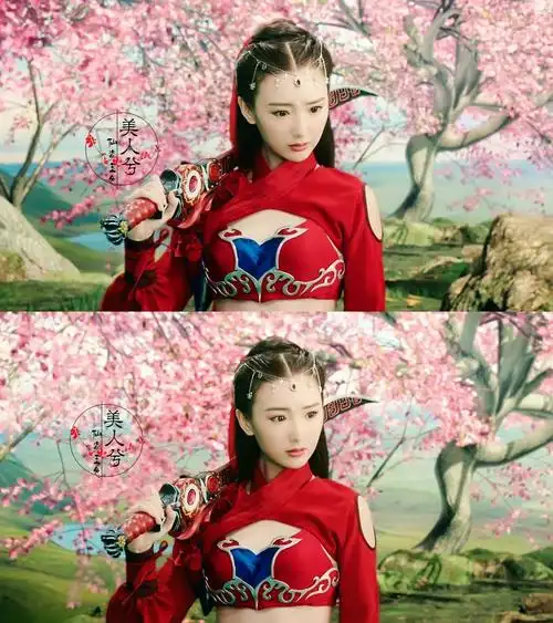 毛晓彤#美人兮仙姿玉色#《微微一笑很倾城》【二喜】