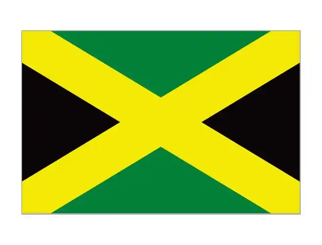 牙买加国旗矢量图