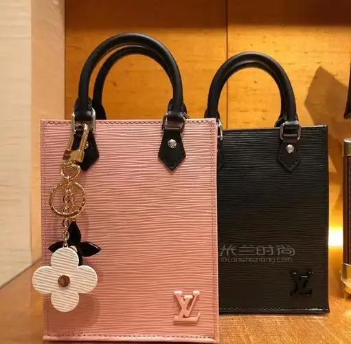 lv琴谱包petitsacplatmini琴谱包风琴包m57097粉色水波纹小牛皮