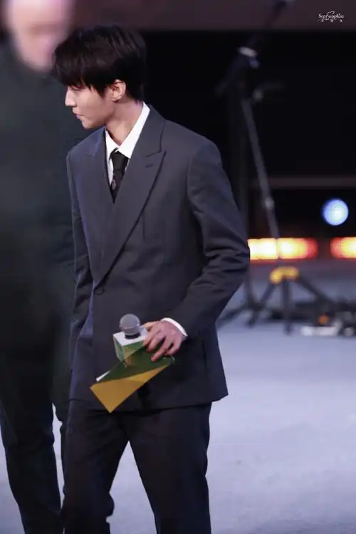 王俊凯平遥电影展特约策展人##王俊凯红毯全身镜头