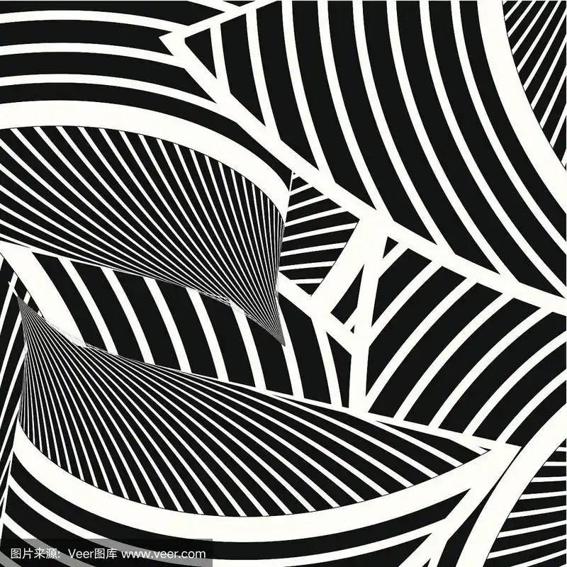 黑白图片,抽象,条纹,背景,式样