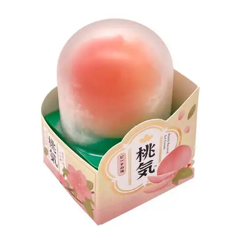 全家同款桃気蜜桃冰淇淋3d桃气水果雪糕冷饮冰淇淋