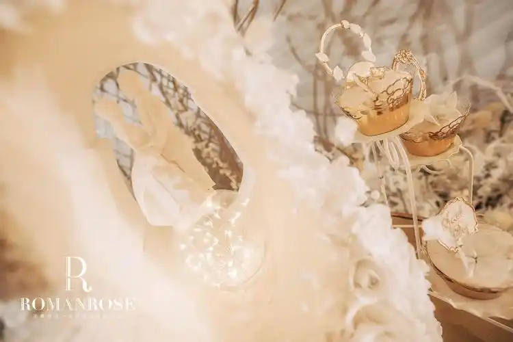 【香槟白大花墙】唯美浪漫婚礼策划