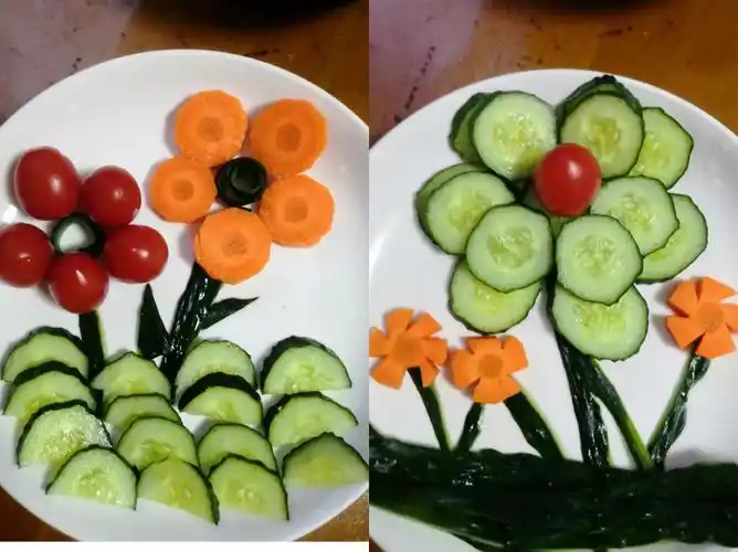 大旺国际幼儿园小六班——"蔬菜🥬玩创意"亲子蔬菜拼盘投票大赛 -