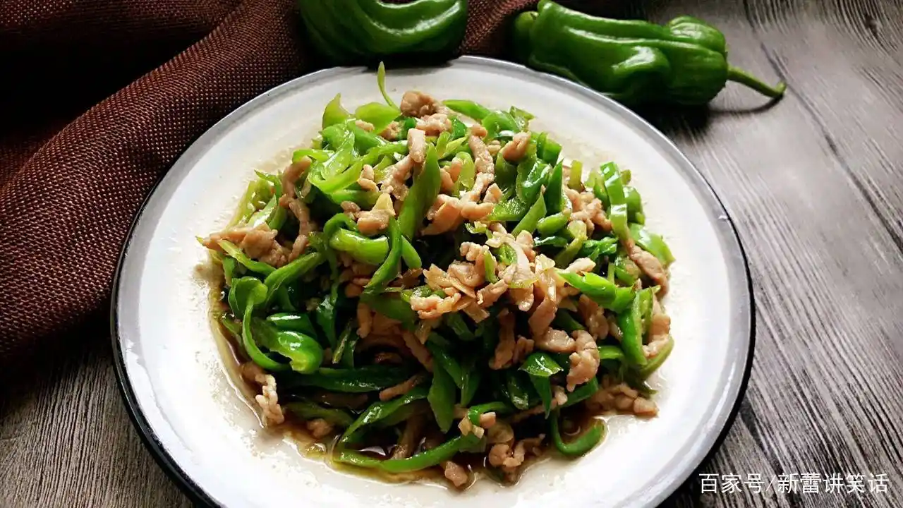 青椒肉丝,最常见的家常菜,特别下饭的菜!