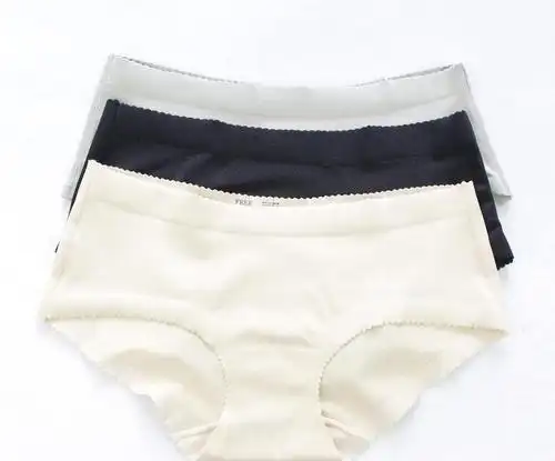 莱卡 无痕 一片式 内裤 无痕内裤 女裤