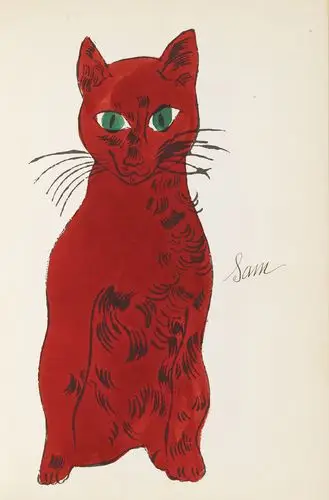 猫安迪沃霍尔andywarhol