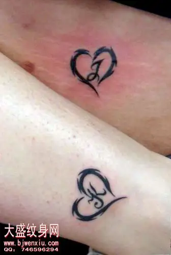 情人节献礼-情侣纹身系列 - 北京纹身绣艺堂纹身 - 北京纹身绣艺堂